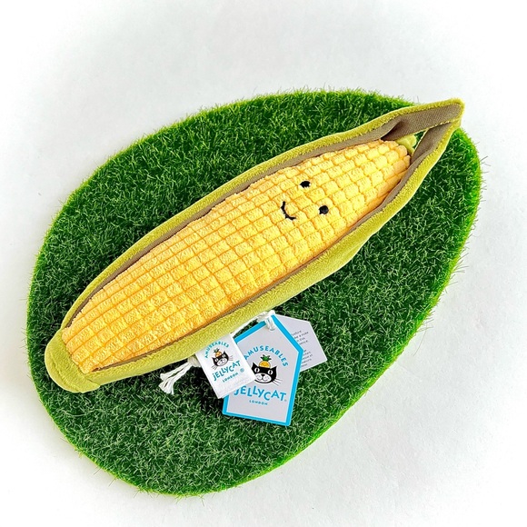 Jellycat Other - Jellycat “Vivacious Sweetcorn” Plush Soft Stuffed Toy (NWT)